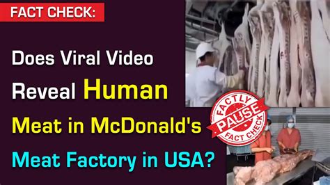 This false claim is a years-old hoax that first appeared on the satirical blog Huzlers. . Human meat factory movie